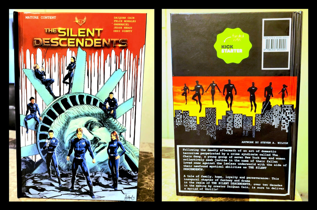 Graphic Novel: "The Silent Descendents: Book One" (Hardcover - 136 Pages)